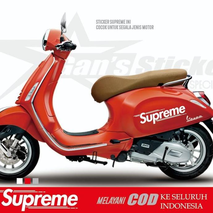 sticker vespa sprint sticker motor listrik uwinfly sticker supreme HARGA KHUSUS
