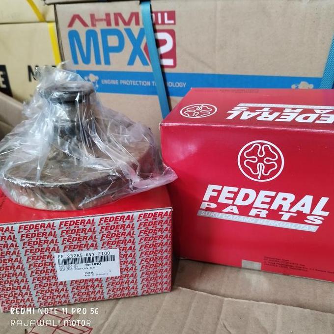 * FP-232A5-KVY-2100 PULLY SET BEAT KARBU KVY FEDERAL ORIGINAL *