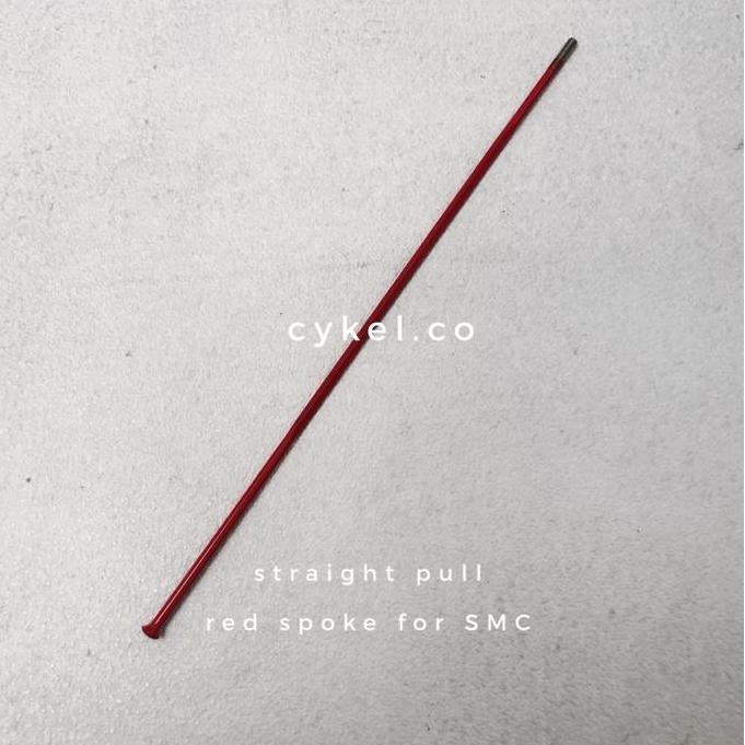 black spoke red spoke for SMC wheelset straight pull and J band spokes