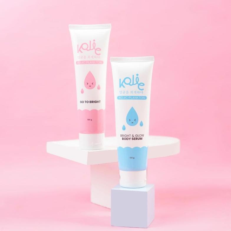 KOJIC PLANKTON BODY SERUM | 100GRAM BODY SERUM KOJIC PLANKTON BRIGHT & GLOW 100 GR | BODY SERUM KOJI
