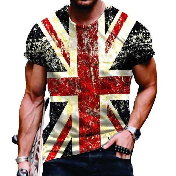 KAOS TAG THAILAND FLAG BENDERA USA ENGLAND inGGRIS AMERIKA  AOP (ALL OF PRINT) | FULLPRINT T-SHIRT |