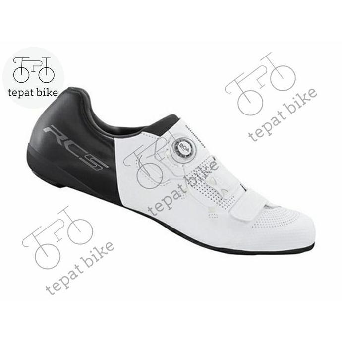 Sepatu Shimano RC5 Sepatu Cleat Roadbike / RC502 Wide - White