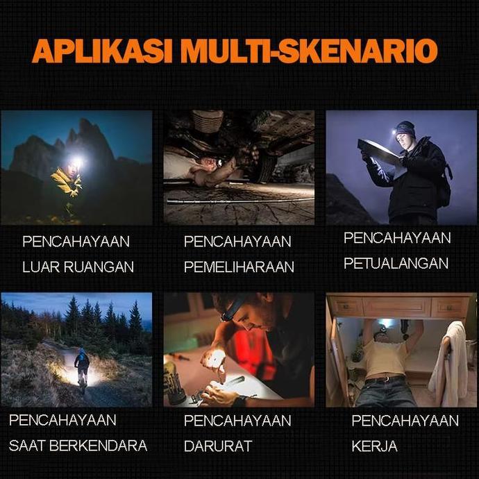 Senter Kepala/led Senter Berkemah lamp/Outdoor LED Senter Kepala/Super Terang Senter Kepala/LED Sent
