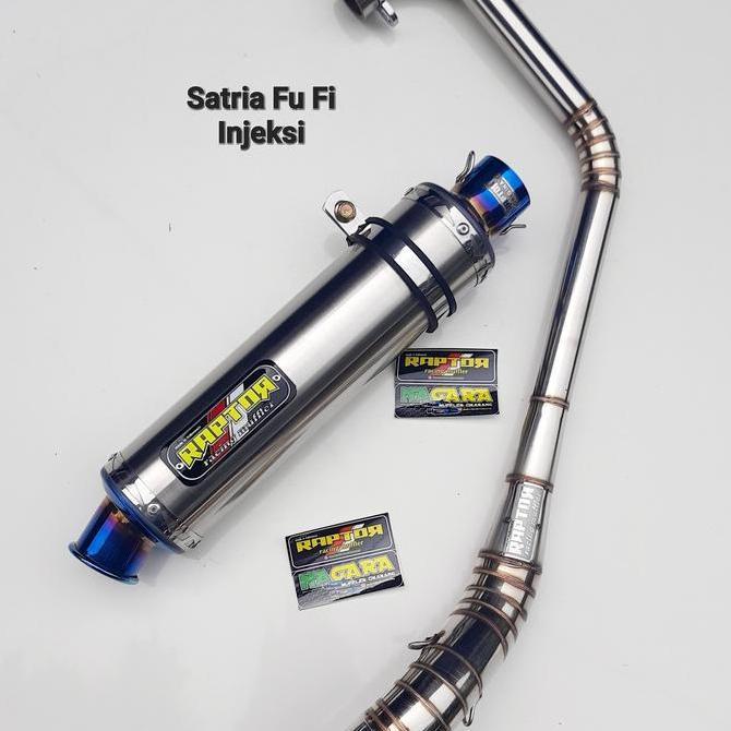 Knalpot Racing Stainless Satria Fu Fi Injeksi Original Raptor
