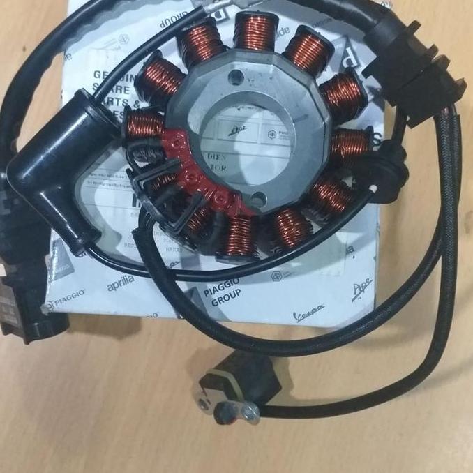 Spull Pengisian Vespa matic - stator koil vespa primavera/ sprint /Gts / Liberty 3v/Iget