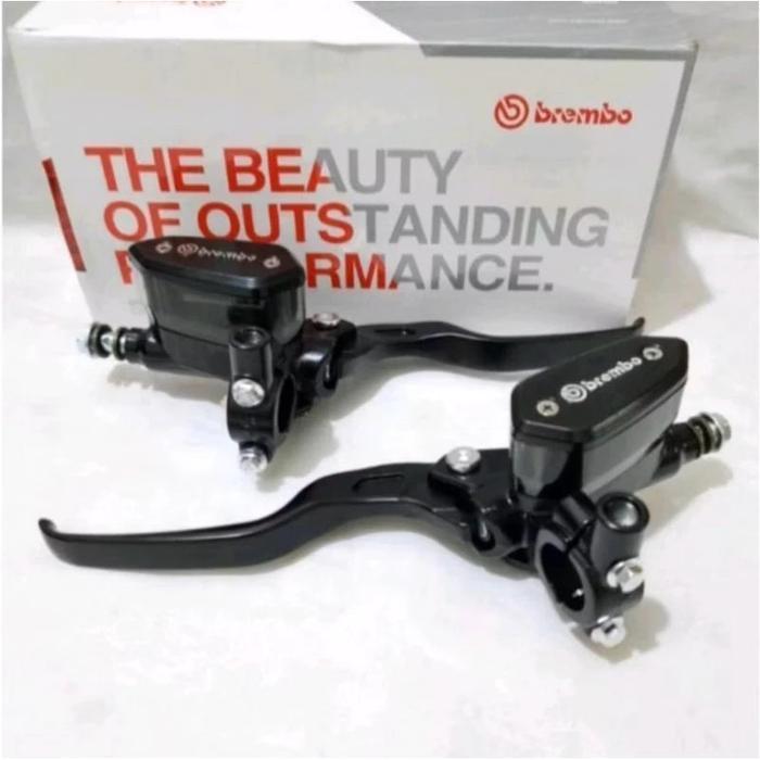 Kakra Paket 3In1 Master Rem 2 Tabung Tipe Oval Kanan Kiri+ Handgrip Rcb Hg55 Original + Jalu Stang C