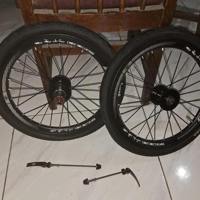 Wheelset 16 Plus 349 Joytech Copotan Pacific Analog 3.0 bonus ban