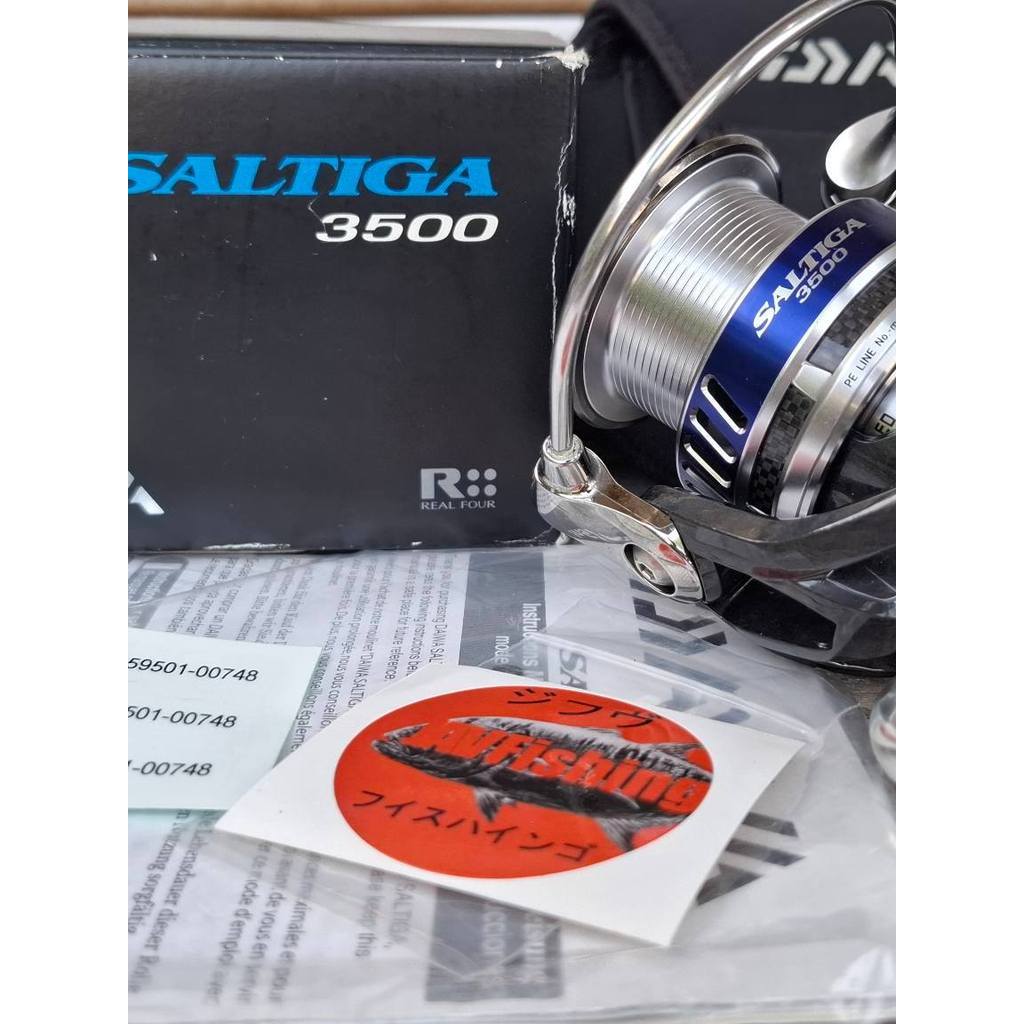 SECOND SPINNING REEL DAIWA 10 SALTIGA 3500