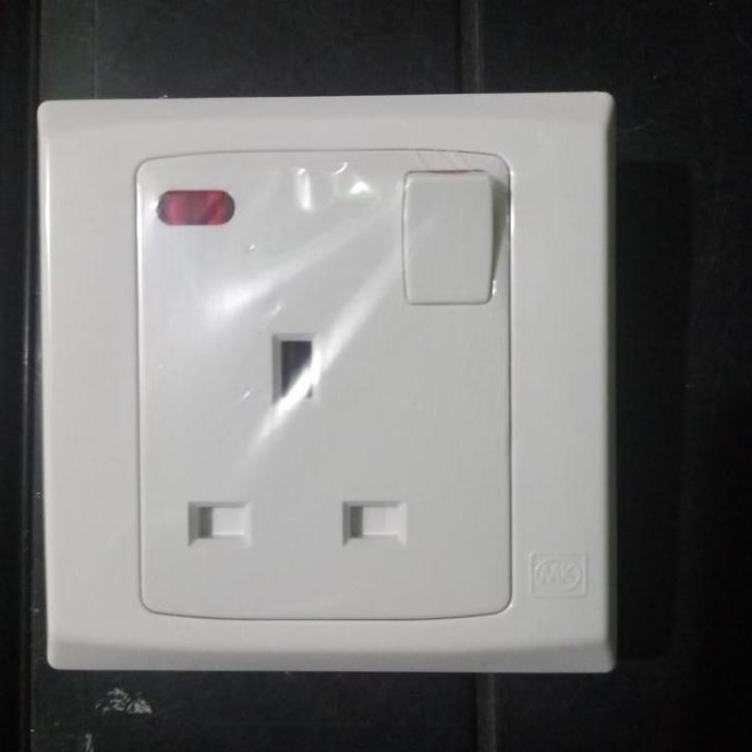 Panelfiks- Stop Kontak Ac 1 Gang Mk S2657 Whi