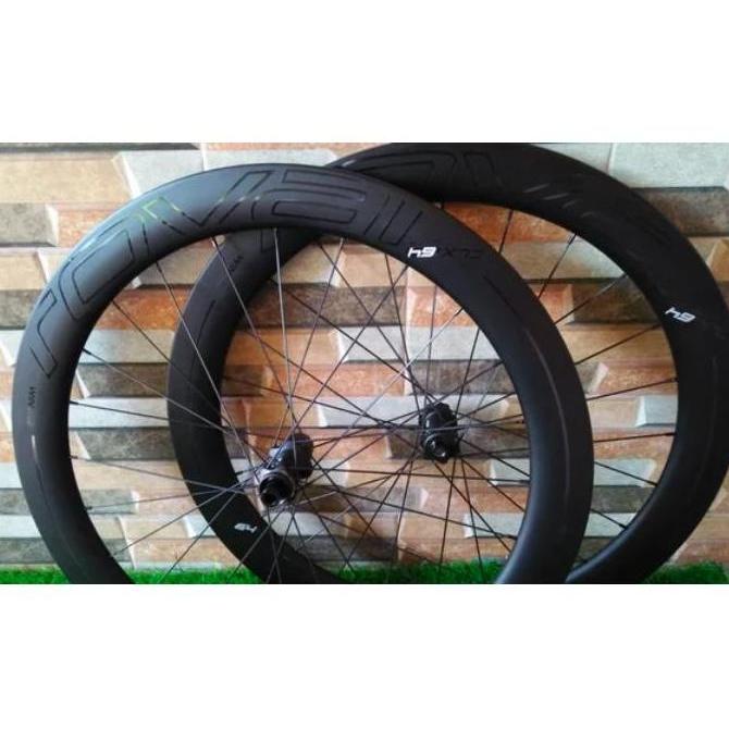 WHEELSET CARBON 700c ROVAL DISC BRAKE 60 MM