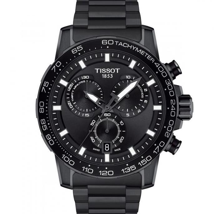 Tissot Supersport Chrono Jam tangan pria Original T125.617.33.051.00 terlaris