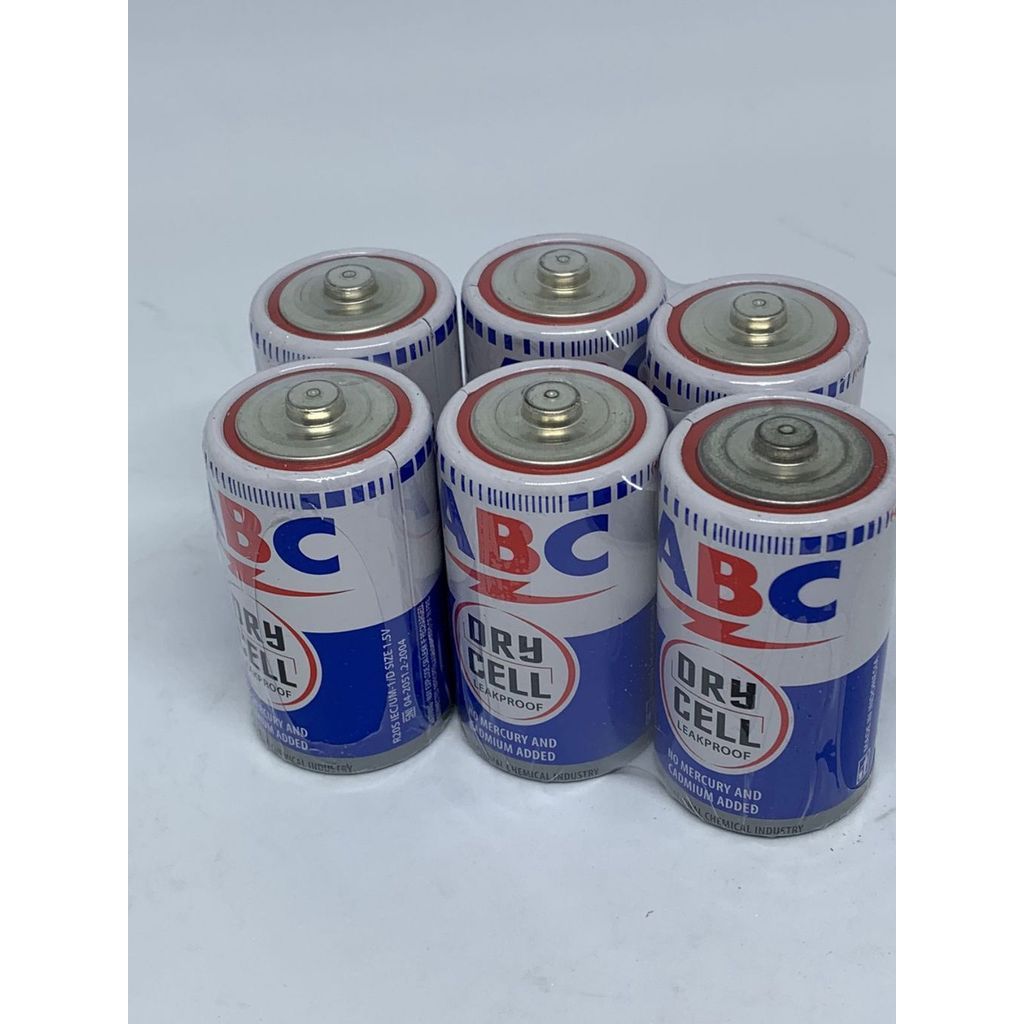 ABC biru besar / R20 / jumbo / baterai / battery / batu batre
