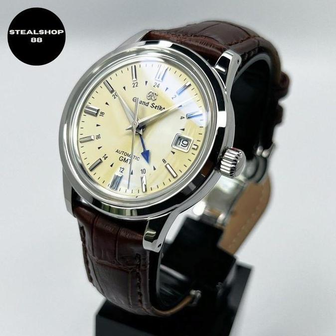 Seiko mod GS Cream NH34 GMT Automatic terlaris