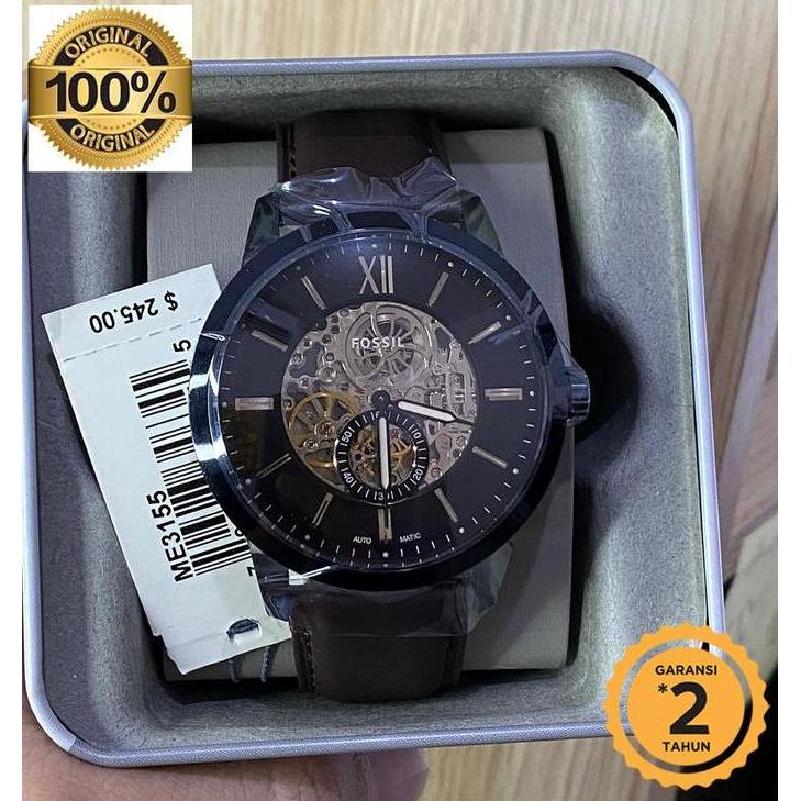 F0SSIL ME3155 Townsman 48MM Automatic Original terlaris