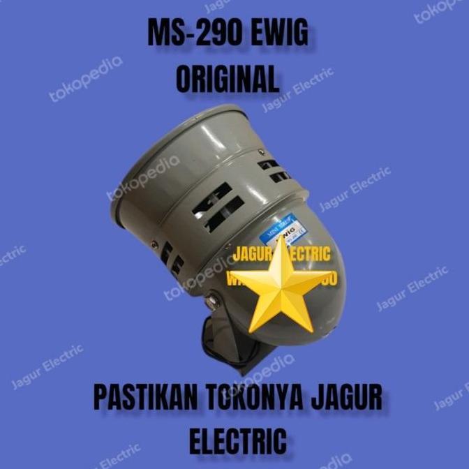 Motor Sirine MS-290-12Vdc/Sirine MS-290-12Vdc Original