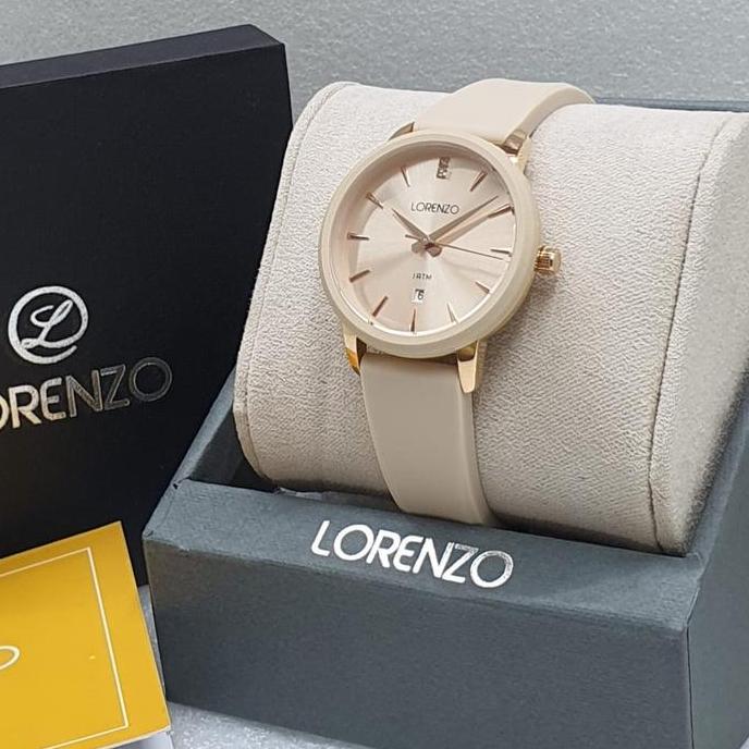 Jam Tangan Wanita Rubber Original Lorenzo Watches terlaris
