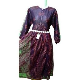 Kirimya- Gamis Brukat Mewah Remaja Size Xxl-Xxxl Estimasi Usia 11-15 Tahun Muslim