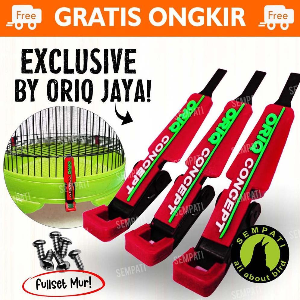 SEMPATI KLEM KOPER OVERPAL CONCEPT ORIQ JAYA JEPITAN TEBOK SANGKAR KANDANG BURUNG LOVEBIRD MURAI KUN