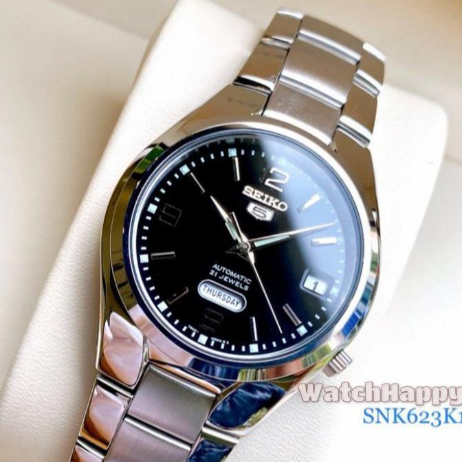 WatchHappy Jam Tangan SEIKO ORIGINAL SNK623K1 Best Seller Matic SNK623 terlaris