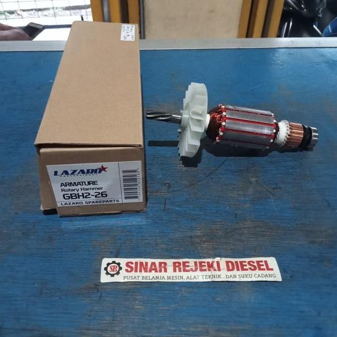 """] Armature Mesin Bor Rotary Hammer 26mm Bosch GBH2-26DRE GBH2 26DRE