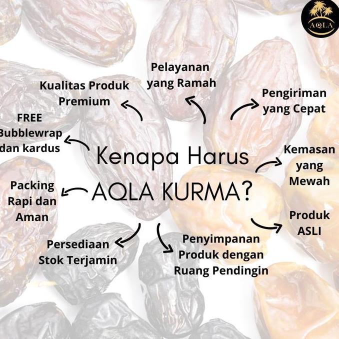 Frutiforti- Kurma Sukari Premium / Kurma Basah Lembut / Kurma Madu