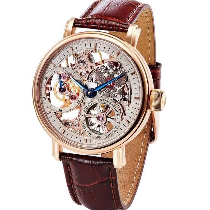 Jam Tangan POLJOT International Peter The Great Skeleton 9211.1941615 terlaris