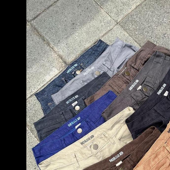 [SL-01] Sherlock Longpants Chino Men | Celana Panjang Chino Pria Casual RF