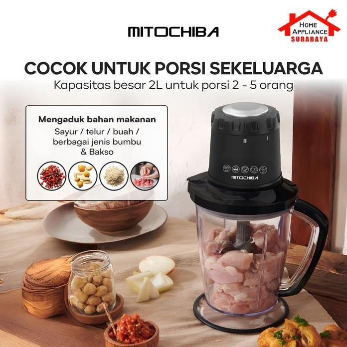 MITOCHIBA Food Magic Chopper Blender Serbaguna Multi Blend MITO CH 200 / CH-200 / CH200