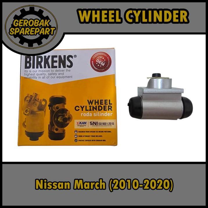 TERMURAH WHEEL CYLINDER / MASTER REM BELAKANG - NISSAN MARCH BIRKENS