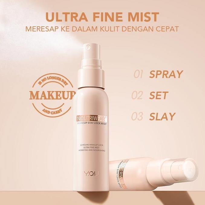 Bxbx- You Cloud Touch 2In1 Best Seller Series Paket Makeup Set 2Pcs Skin Tint Loose Powder Bedak Tab