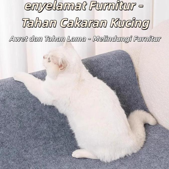 Flash Sale Karpet Garukan Cakaran Kucing Stiker Pelindung Anti Cakar Kucing Untuk Dinding Dan Sofa