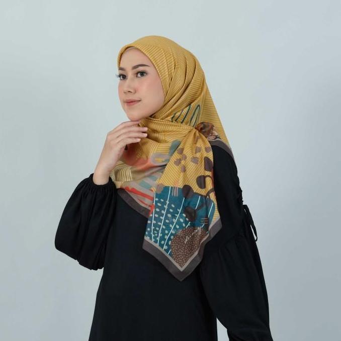 Hijab Deenay Aileen Mustard