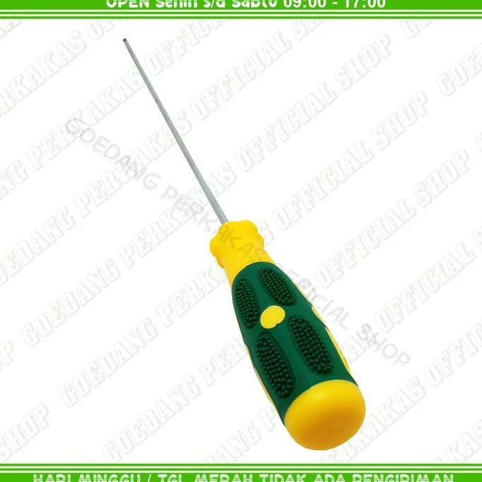 Obeng Magnet Set Plus Minus 6" " 10" 12" Obeng Setting Motor