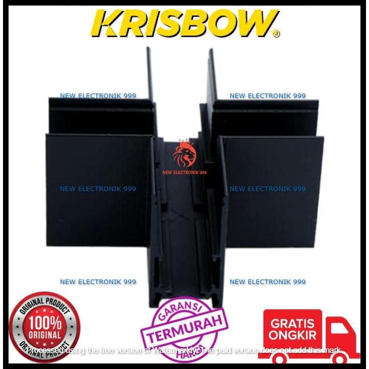 DISKON KRISBOW PART KONEKTOR REL LAMPU SOROT X HIGH HITAM 