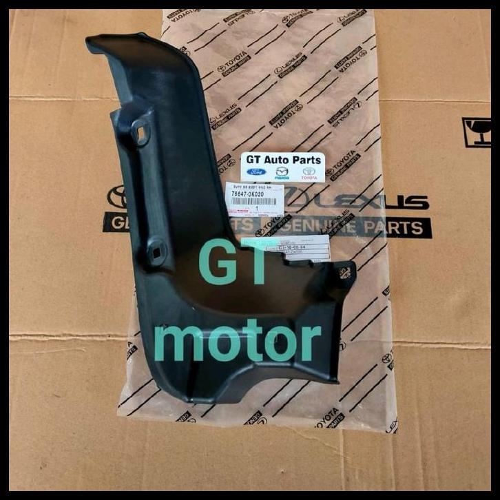 HOT DEAL 76647-0K020 76648-0K020 PLASTIK LINER INNER FENDER BELAKANG KANAN KIRI INNOVA 2004 2005 200