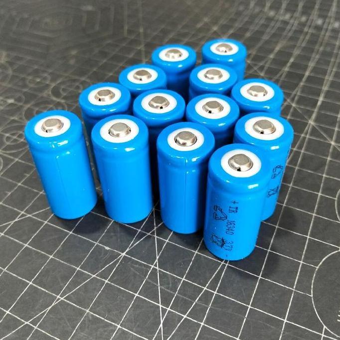 MEIDANO Baterai 16340 lithium ion battery li-ion rechargeable 3,7v 3,7 volt