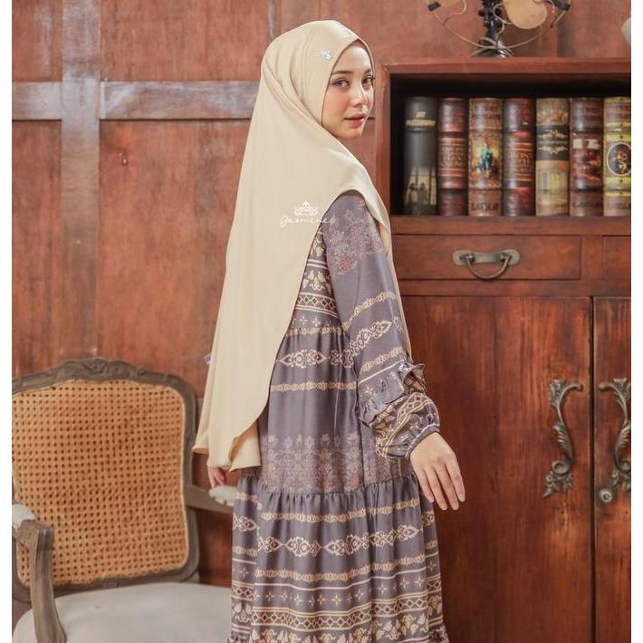 Jasmine | Hijab Kerudung Instant Jilbab Khimar - Seroja Khimar Jasmine