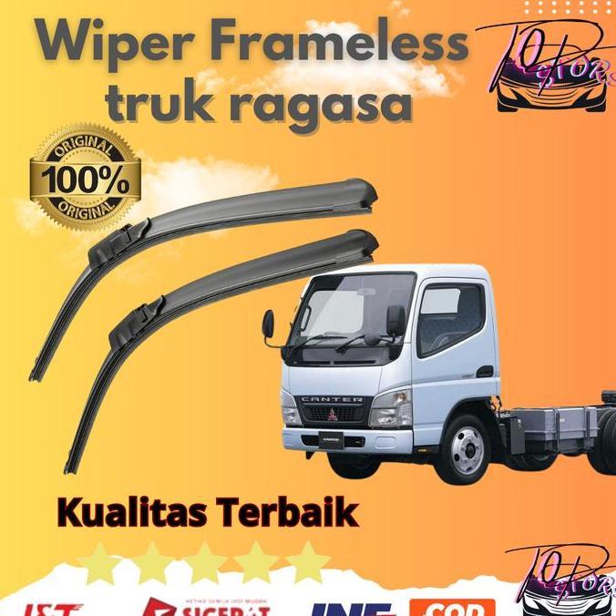 DHANISHON Wiper Truk Canter Colt Diesel - Wiper Mobil Truk Espasio - Wiper Mobil Truk Depan - Wiper 