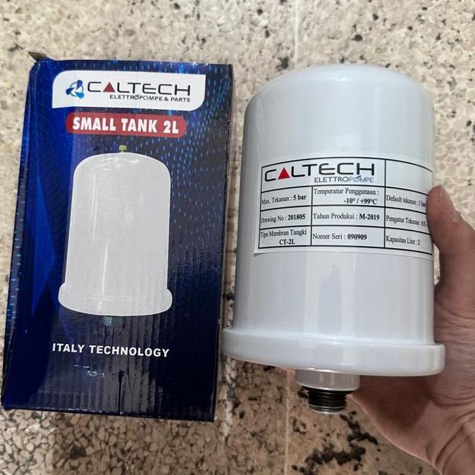 Tabung pompa air CALTECH 2 liter 1/2 inch 2lt wasser pw 139 129 ea ga 130 jak SANYO PH 137 125 A ps 