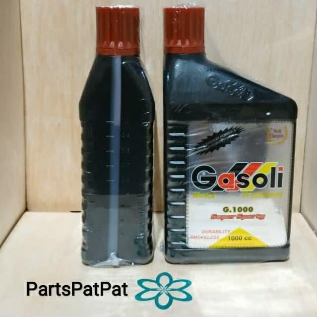 Allthebest- OLI OIL SAMPING GASOLI 2T G1000 1LT GASOLI G1000 2TAK GASOLI G.1000 2T
