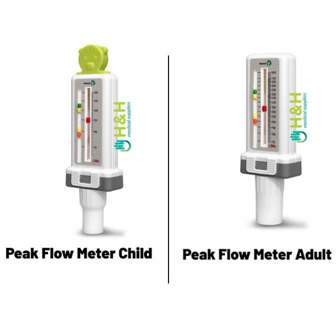 Peak Flow Meter Child / Peak Flow Meter Adult / Respiratory Alat Medis / Peak Flow Anak dan Dewasa