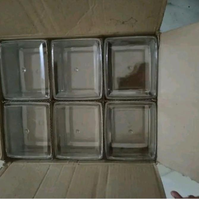 12 pcs toples kue kering 500 gram toples lebaran toples mika bening toples kotak 250gram toples bula