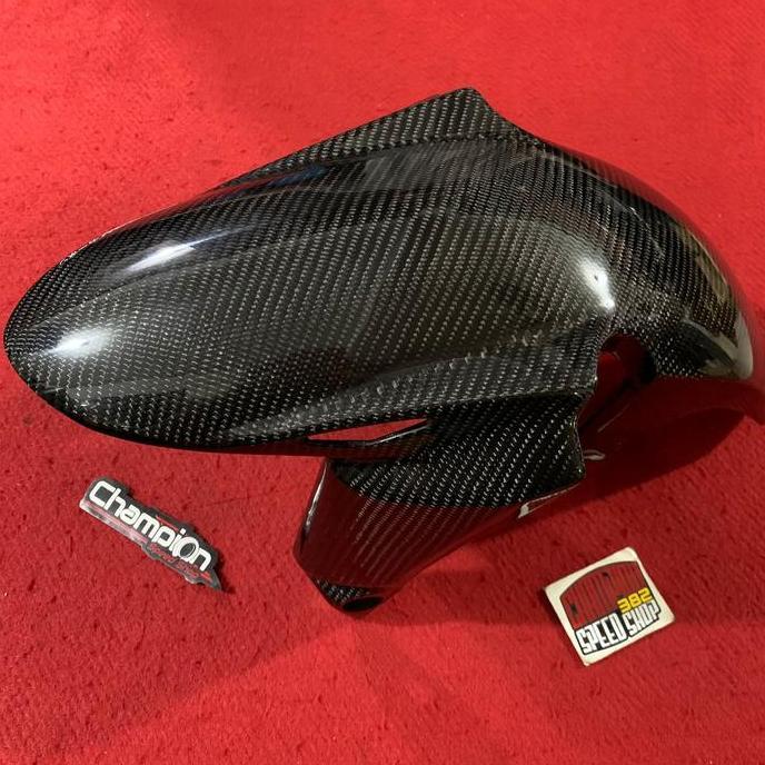 Front Fender Spakbor Depan Carbon Kevlar Kabon Cbr 150R Cbr150R K45R Terbaik