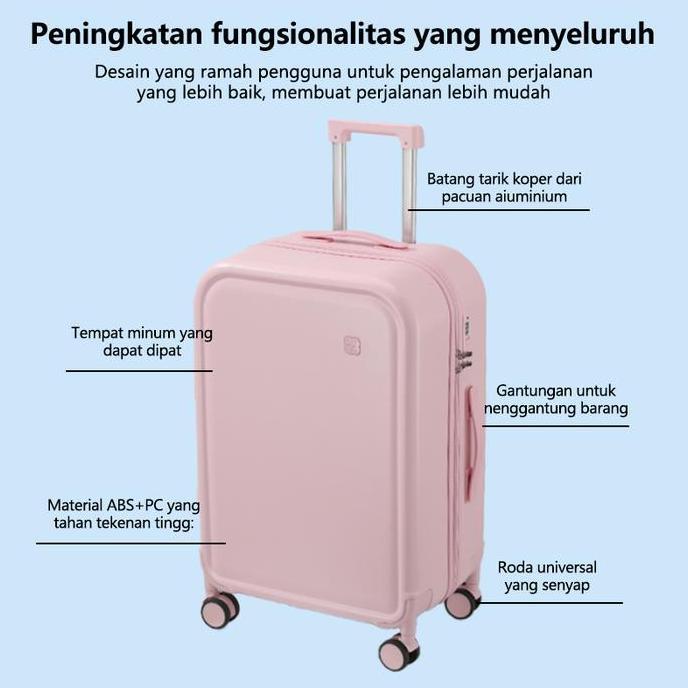 RUIYING666 Koper.clubA002 Koper kartun lucu, koper bermotif, koper karakter pikacu,kuromi,cinnamorol