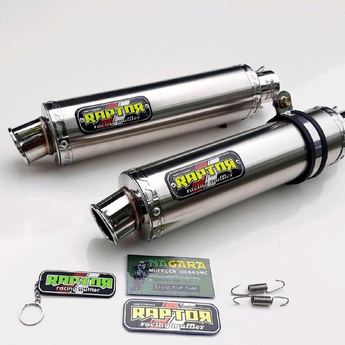 Silincer Racing Stainless 32cm Original Raptor Racing Muffler