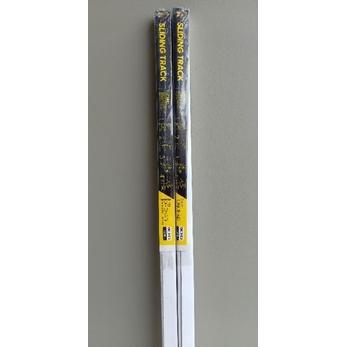 [NEW] Rel Galvanis 180cm Pintu Geser Dengan Roda