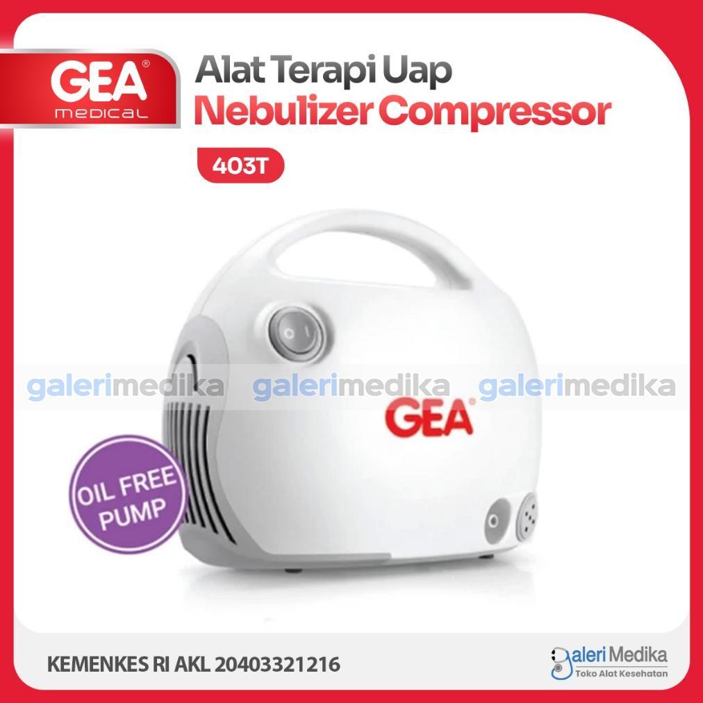 Nebulizer GEA 403T Air Compressing Nebulizer / Nebuliser GEA 403T Alat Bantu Uap / GEA 403 T
