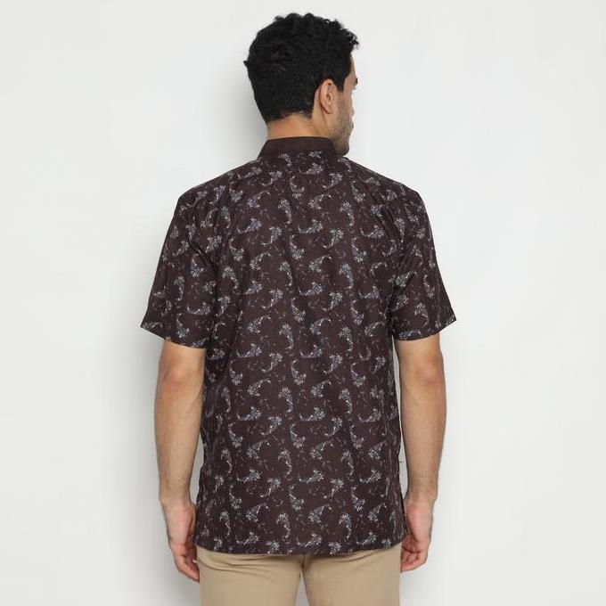 Platini Kemeja Koko Pria Lengan Pendek Katun 931264