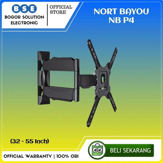 Bracket tv swivel murah // Bracket Breket Braket NORTH BAYOU P4 NB P4