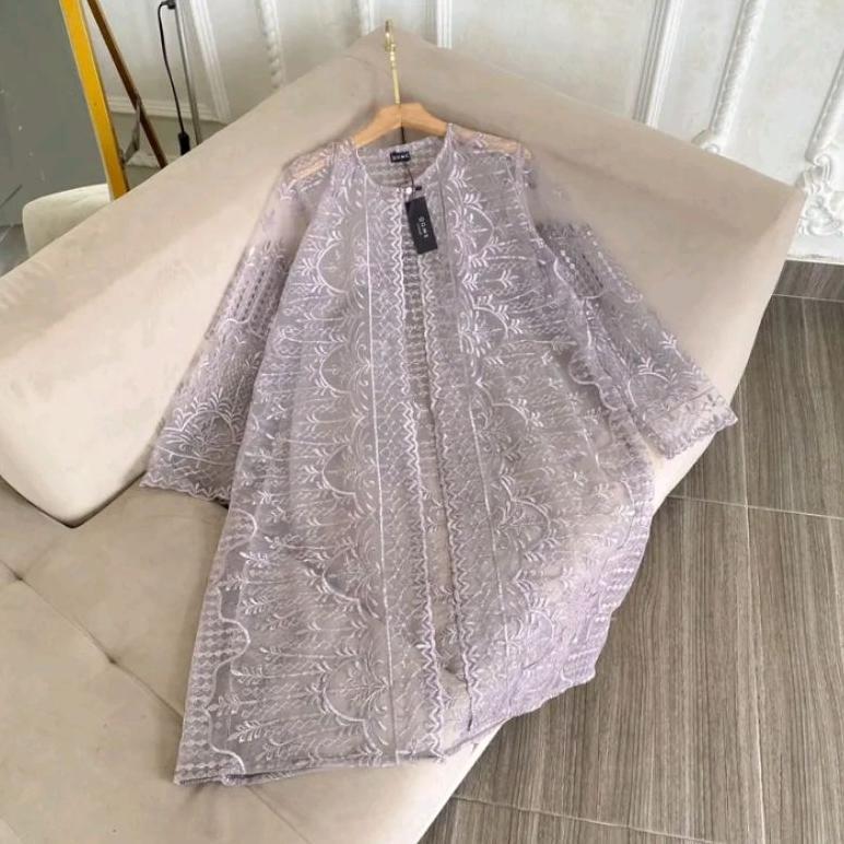 FREE ONGKIR ATASAN TUNIK WANITA CANTIK VIRAL 2025 FULL BROKAT CANTIK ELEGAN